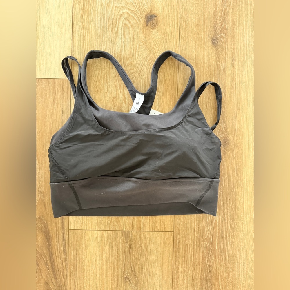 Lululemon Athletica Black Sports Bra with Racerback Design